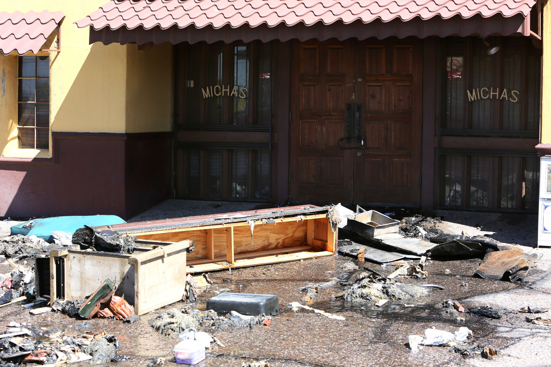 Fire at Micha's Fine Mexican Food